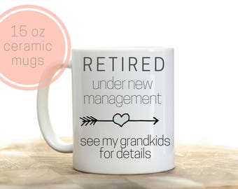 Retirement gift for man, Full Time Grandpa, Retirement Gifts for Men, Retirement mug, Retirement Coffee Mug, Retirement gift ideas