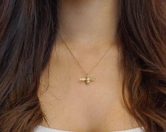 Bumble Bee Pendant Necklace