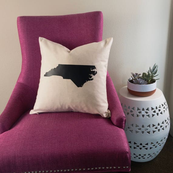 North Carolina Pillow Charlotte Pillow North Carolina Home
