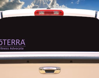 Doterra Essential Oils Business logo- Car Vinyl Decal