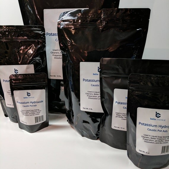 Food Grade Potassium Hydroxide Caustic Potash 8 Ounce 1