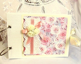 scrapbook album/lace photo album/Luxury Wedding Album/handmade memory book/Travel book/Book of love/Love story/family book/gift/lady gift