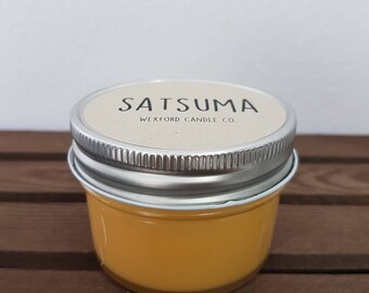 Satsuma Scented Soy Wax Candle | Soy Candle | 100% Soy Wax | Gift Ideas | Scented Candle | Fruity Scents | 4 oz