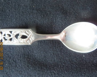 Vintage 830S Brodrene Lohne 1945 Silver Caddy Spoon