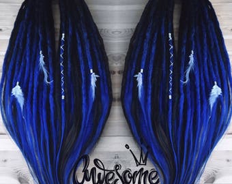 Crochet Synthetic Dreads Double Ended or Single Ended