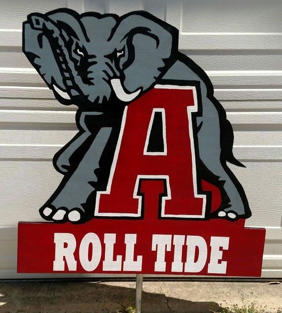 University of Alabama Mascot Yard Sign