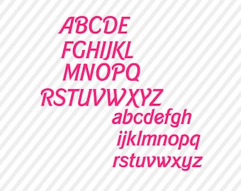 barbie svg font, barbie letters digital file, cricut file, silhouette files, svg cutting files, clip art cricut, barbie alphabeth