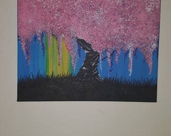 Cherry Blossom Tree Painting