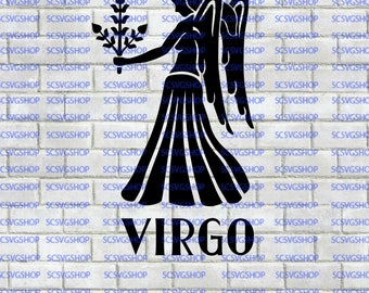 Download Virgo svg | Etsy