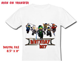 ninjago birthday shirts