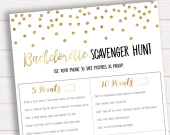 passport template scavenger hunt Bachelorette  Etsy party