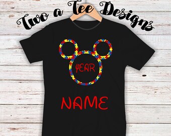 Download Autism mickey | Etsy