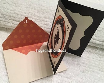 Halloween note cards | Etsy