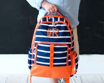 Monogram Backpack, Personalized Backpack, Personalized Kids Bookbags, Diaper Bag Backpack, Back to School, Boy Backpack, School Bag