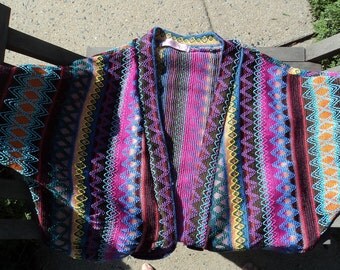 Rainbow sweater | Etsy