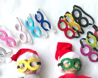 Set of 2 Silly Goggles For Elf Doll