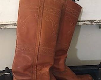 Vintage Wrangler Campus Boots Women's 7.5