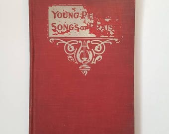 Hymnal 1902 Young People's Songs of Praise antique hymnal
