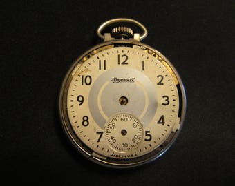 Ingresoll Pocket Watch. FOR PARTS ONLY. J121-15-3