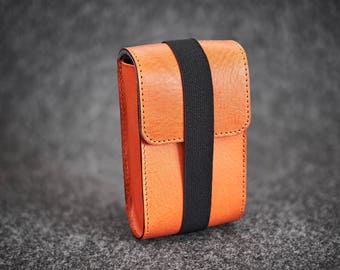 Leather Felt Camera Case Box Hand-made Ricoh GR2