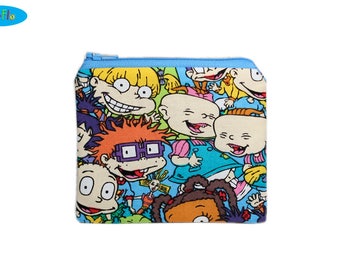 NEW! Rugrats Change Purse | Zip Bag | Nickelodeon Coin Bag
