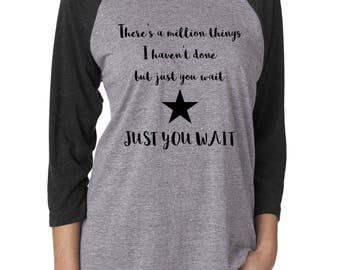 hamilton wait for it t shirt