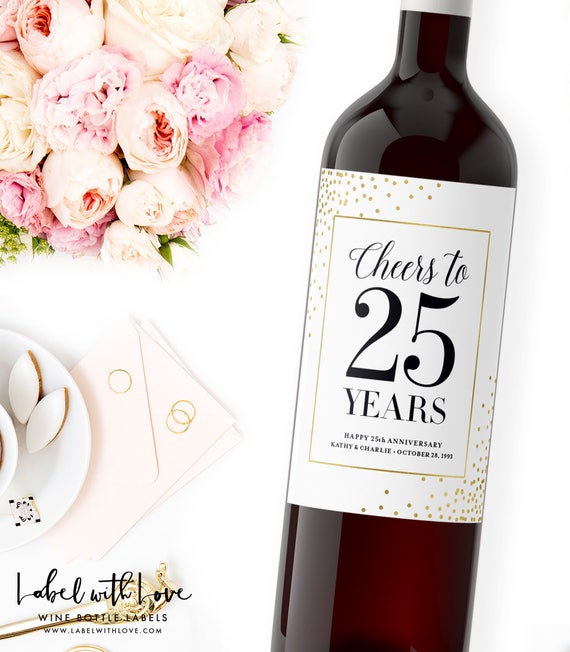 anniversary wine labels retirement wine labels wedding