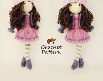 Amigurumi Pattern / Crochet Doll Pattern / Photo Tutorial / Instant Download