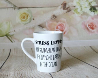 Stress Level: Kim Kardashian Mug
