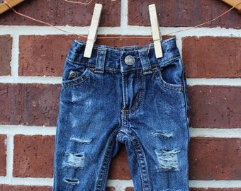 newborn ripped jeans