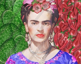 Frida clip art | Etsy