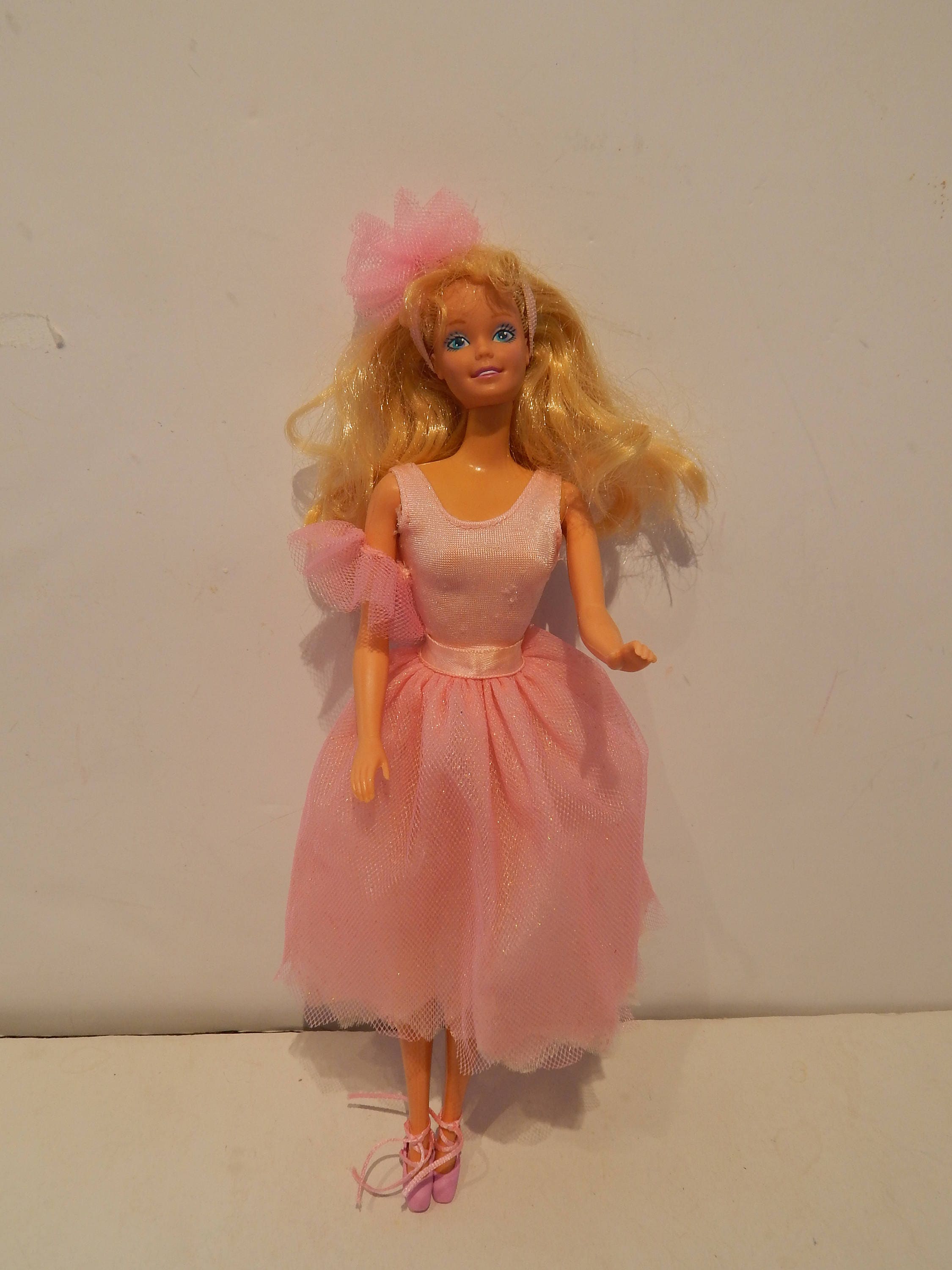 Vintage My First Barbie Ballerina 4 Pink Dress 1788 Mattel 5958