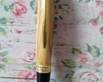 Handcrafted Italian olive wood pen