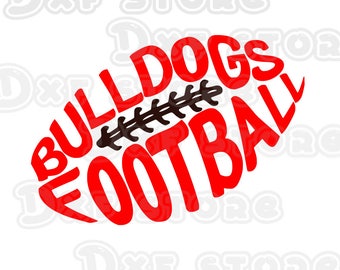 Bulldog,georgia bulldogs,Football,college team SVG,DXF,PNG for use with Silhouette Studio and Cricut Design Space