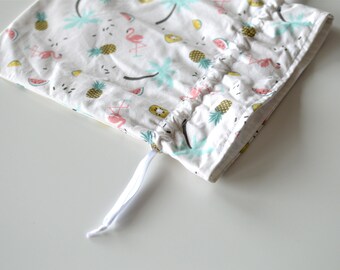 Bourse en tissu "Flamingo"