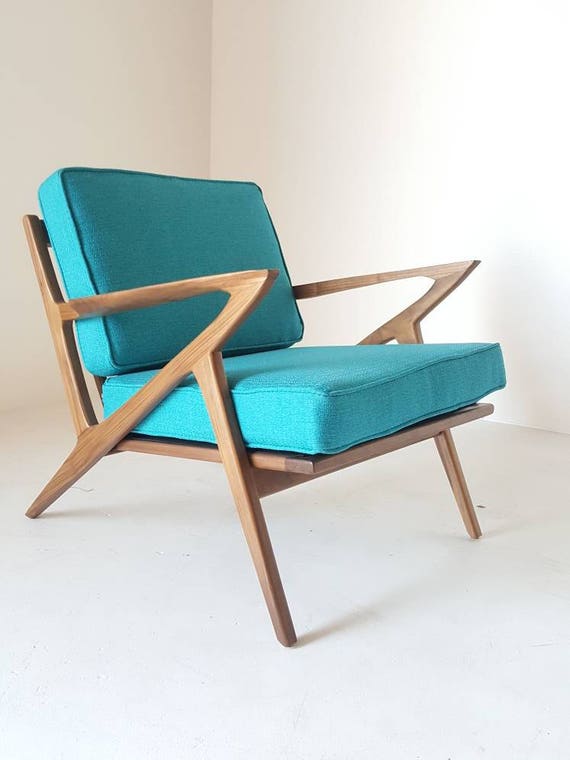 Mid Century Selig Style Z Chair