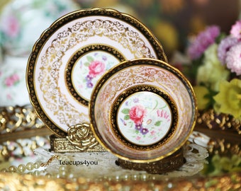 Vintage Paragon Tea Cup and Saucer Beautiful-Good Condition-Perfect For Tea Party-Wedding-Bridal Shower