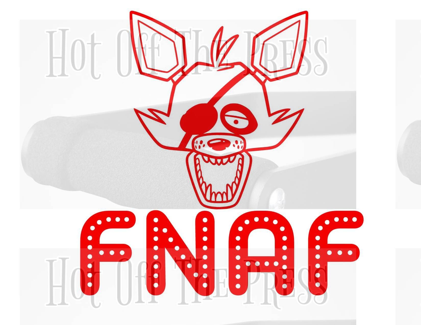 Foxy Five Nights At Freddy's SVG