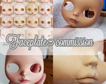 First payment Blythe faceplate commission service