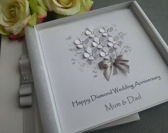 Fresh 50 Grandparents Diamond Anniversary Card