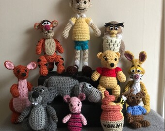 Winnie The Pooh Crochet Amigurumi
