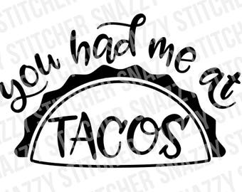 Taco Bout Cute Svg - Layered SVG Cut File - Free Download Fonts - Best