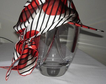 HERMES Cap / Hat / scarf 100% silk. Sun Visor Hermes Scarf / PROMOTION! Free shipping. Hermes
