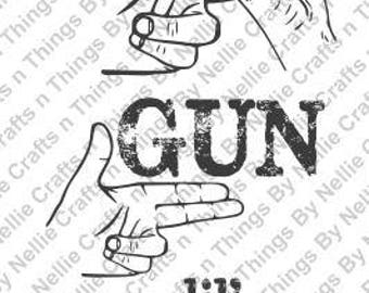 Download Love guns SVG download / gun svg / gun silhouette file