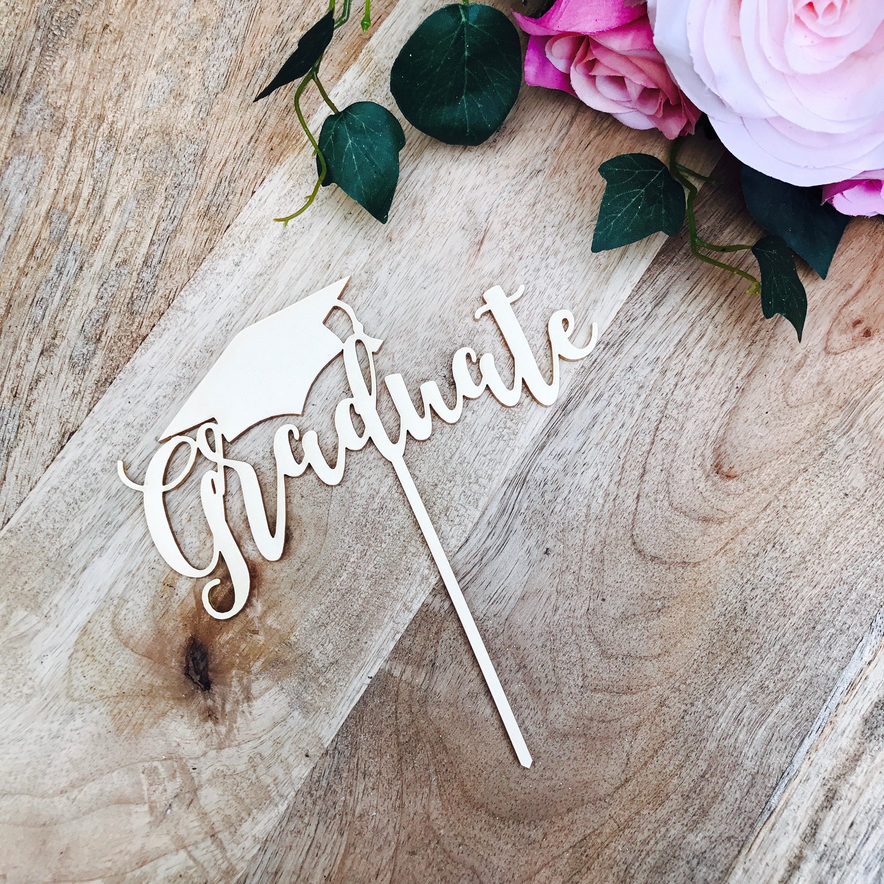 Graduation Cake Topper Graduation Cake topper Congrats Grad