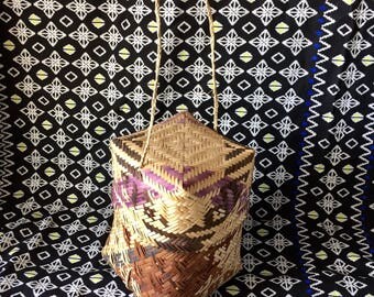 Basket Purse• woven basket purse• rattan bag• rattan purse• basket bag• woven bag• rattan basket • woven basket