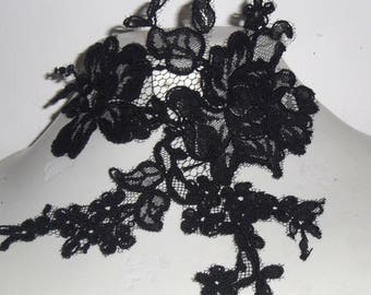 Black Lace Black Lace wedding necklace