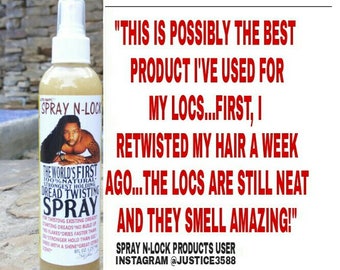 SPRAY N-LOCK™ dreadlock retwisting product