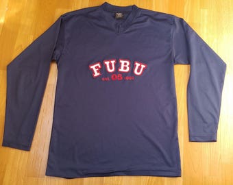 blue fubu shirt