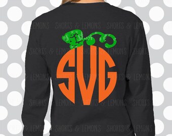 halloween svg, SVG, pumpkin svg, halloween clip art, halloween, monogram svg, dxf, Digital Download, clip art, commercial use, eps, stem svg